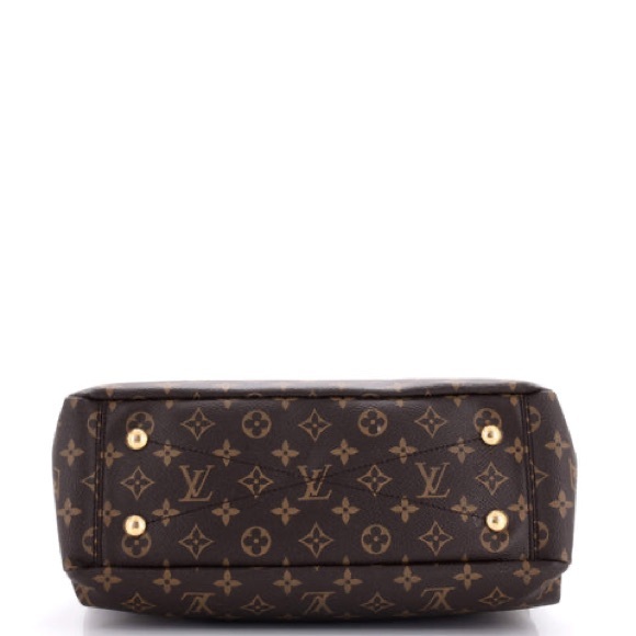 Louis Vuitton Pallas Calfskin Brown and Cream Shoulder Bag - Picture 2 of 2